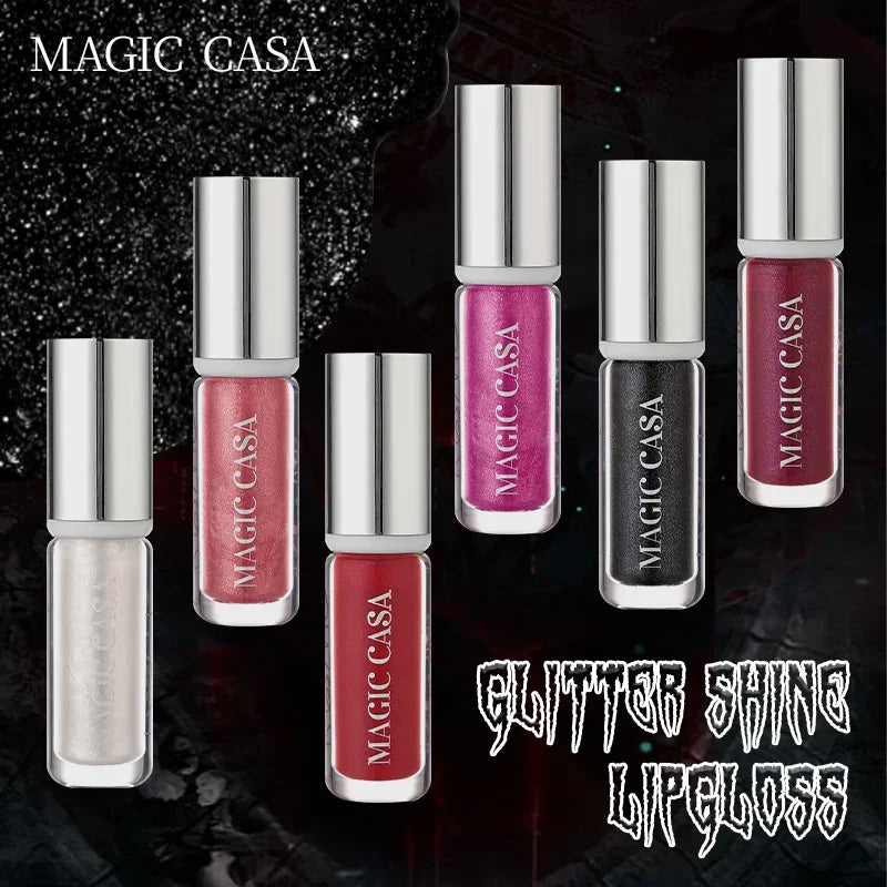 Vampire Lip Gloss – Diamond Pearlescent, Waterproof & Long-Lasting Lip Gloss HIP
