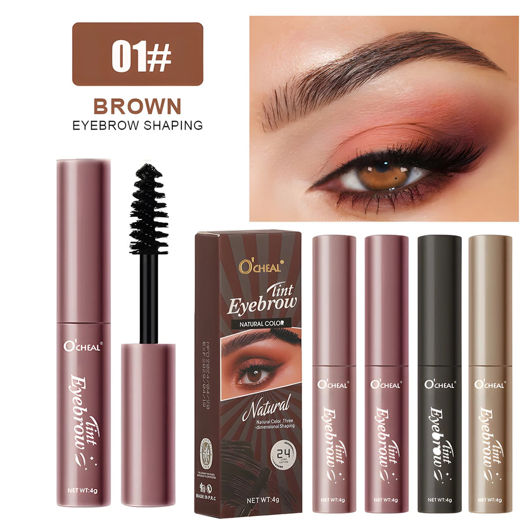 1PCS liquid eyebrow dye wild natural long-lasting setting waterproof and sweat-proof eyebrow liquid eyebrow gel HIP Color01