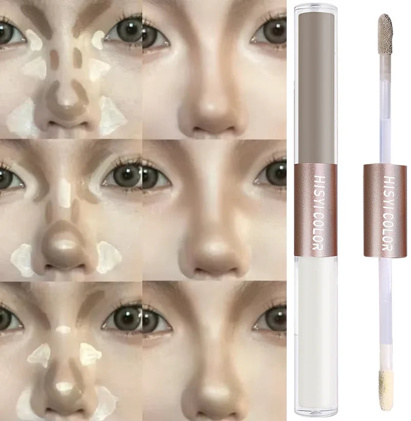HISYI Dual-Head Cream Highlighter – Waterproof & Long-Lasting Cream Highlighter HIP