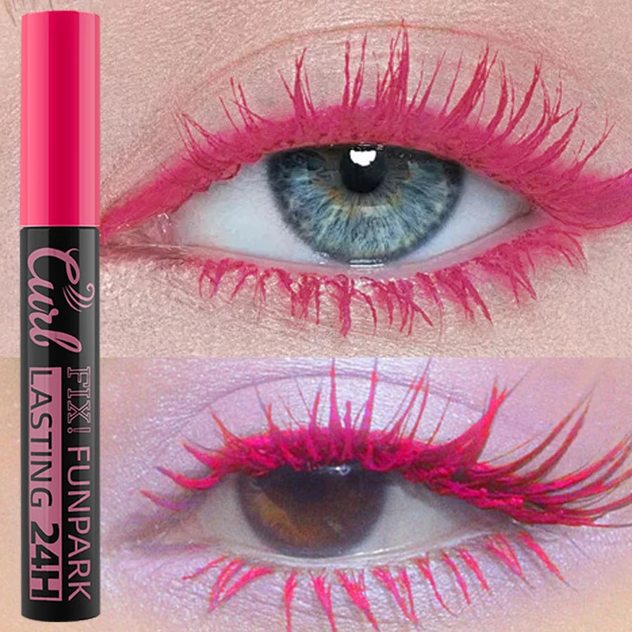 FUNPARK 9-Color Waterproof Mascara – Curl & Lengthen Colored Mascara HIP 10
