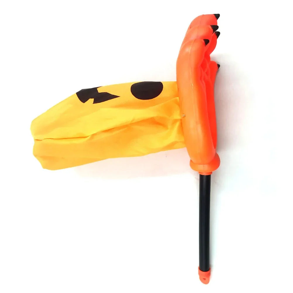 Large Capacity Halloween Pumpkin Treat Bag Claw Hand Design Reusable Candy Bag For Kids Trick‑or‑Treating Party Decoration Prop HIP