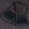 Universal Suede Steering Wheel Cover – Non-Slip, All-Season Steering Wheel Cover HIP Style B Blue Thread