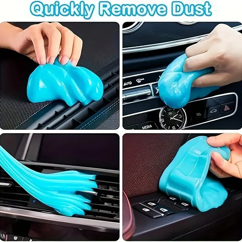 70g Car Cleaning Gel Slime Magic Mud Automobile Air Vent Computer Keyboard Dirt Dust Remover Gel Car Wash Interior Cleaning Tool HIP