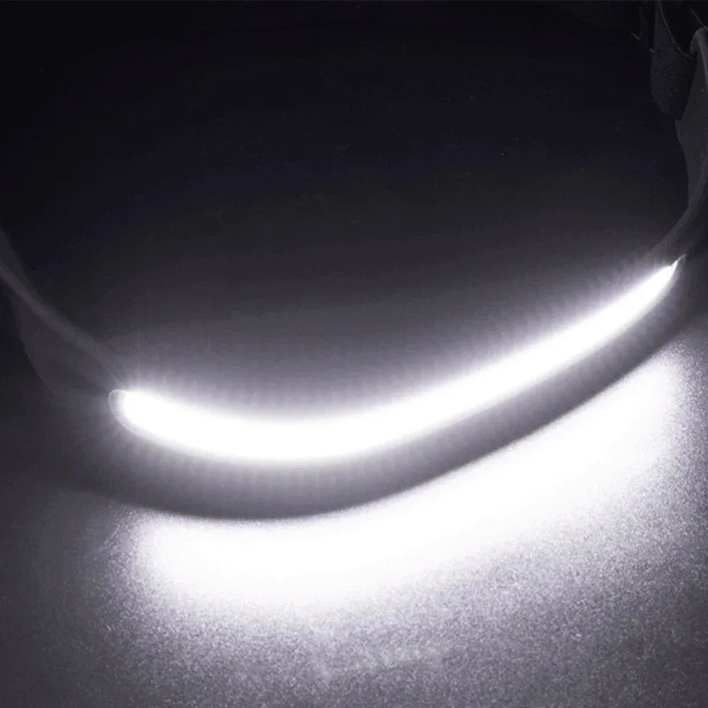 COB LED Headlamp Induction Head Lamp Built-in Battery USB Rechargeable Head Flashlight Outdoor Camping Fishing Sensor Headlight HIP