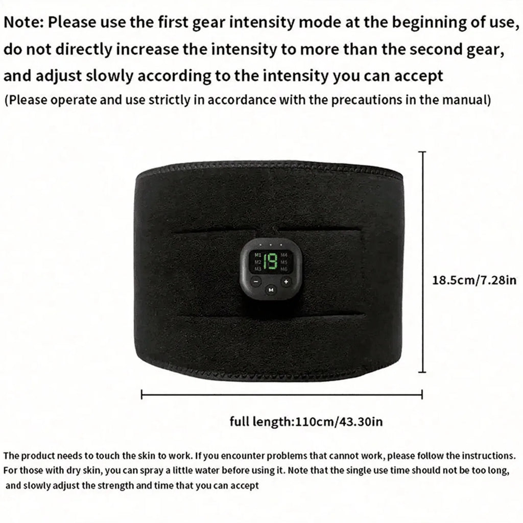 Electric Waist & Body Massager Belt – USB Rechargeable | HIP Body Massager Belt HIP