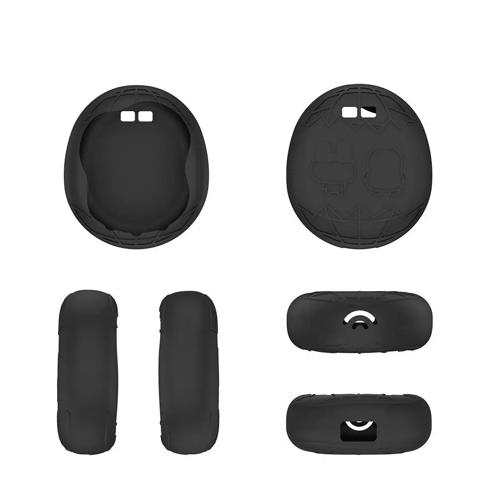 Silicone Protective Case Cover for Tamagotchi Uni 2023 Silicone Device Case HIP Black