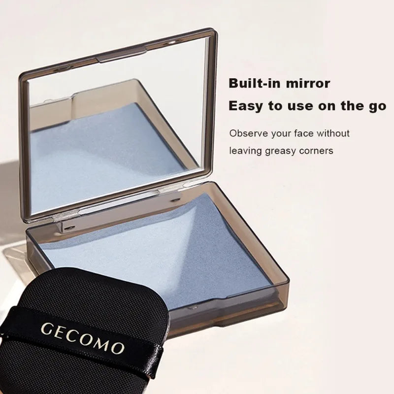 100-Sheet Bamboo Charcoal Oil Blotting Papers with Mirror Case Oil Blotting Sheets HIP