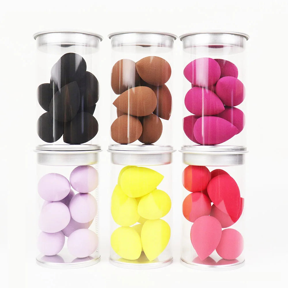 8Pcs Makeup Sponge Set Face Beauty Cosmetic Powder Puff for Foundation Cream Concealer Make Up Tool with Storage Box HIP