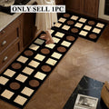 PVC Leather Kitchen Floor Mat – Waterproof & Non-Slip Rug Kitchen Floor Mat HIP GU6790-P 1pc 200x300cm