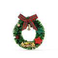 For Xmas Kitchen Home Party Decor Supplies Simulation Christmas Wreath Fridge Magnet Decoration HIP 01