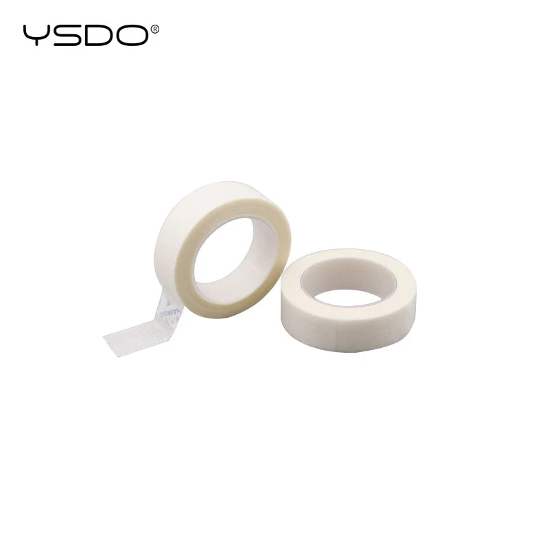 YSDO 2/3/5/8 Rolls Professional Beauty Lash Extensions Tape Lashes Paper Tape Eyelash Extension Tool Ventilate Micropore Tape HIP