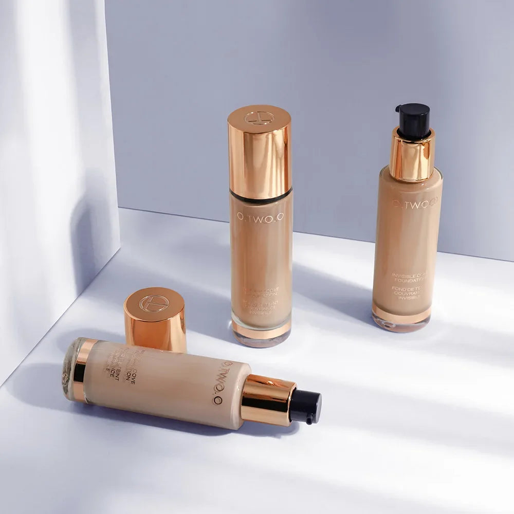 O.TWO.O Liquid Foundation – Waterproof, 8 Shades, 30ml Liquid Foundation HIP