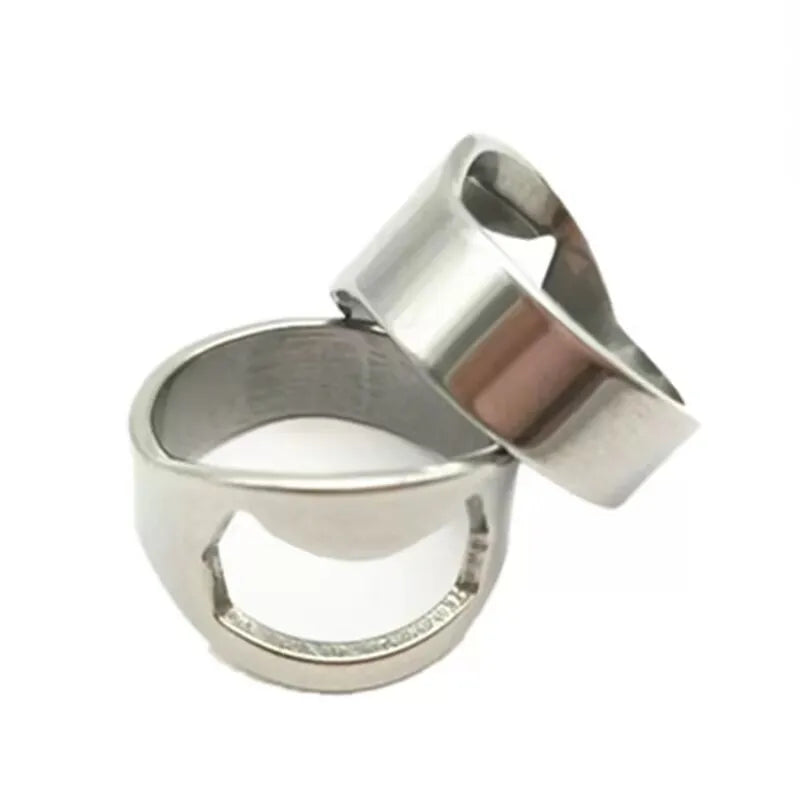 Stainless Steel Ring Bottle Opener – Beer & Wine | Barmaid Bottle Opener HIP