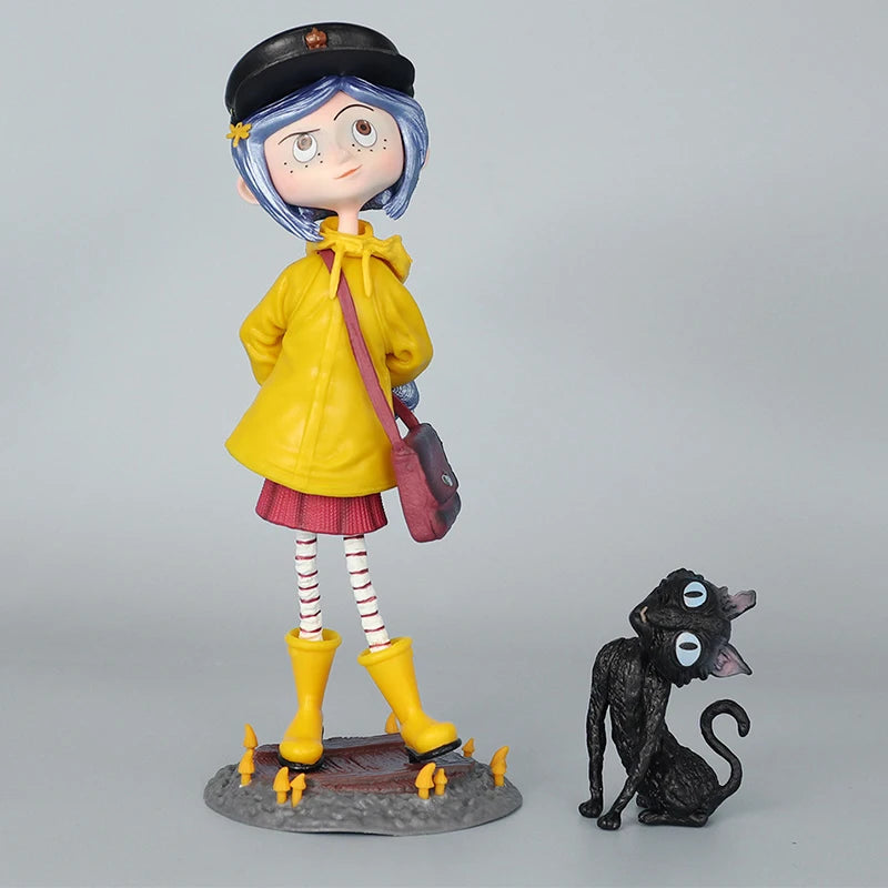 Coraline PVC Statue Figure 19cm – Movie Collectible Model PVC Collectible Figure HIP