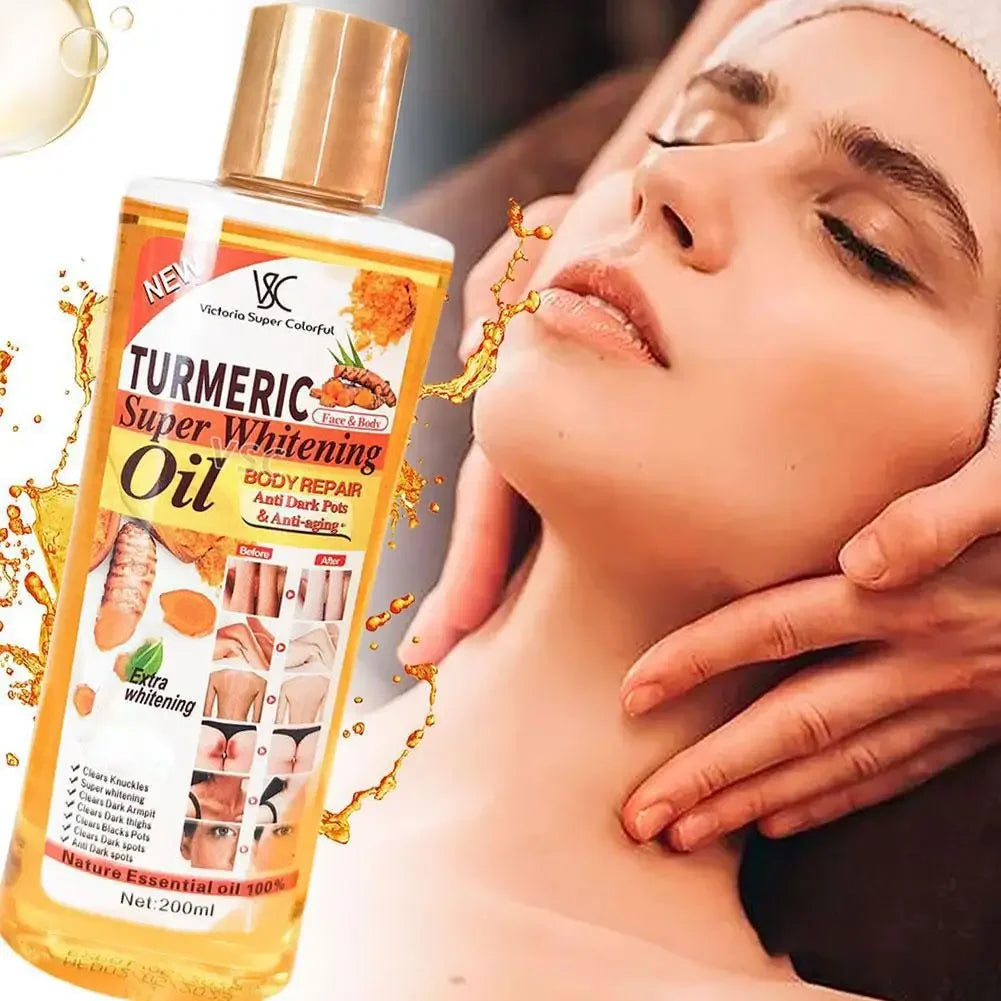 Turmeric Essential Oil 200ml – Brightening Body & Face Oil Body & Face Oil HIP