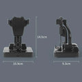 SEamopar Swing Desk Phone Stand – Universal Phone Bracket Desk Phone Stand HIP Black