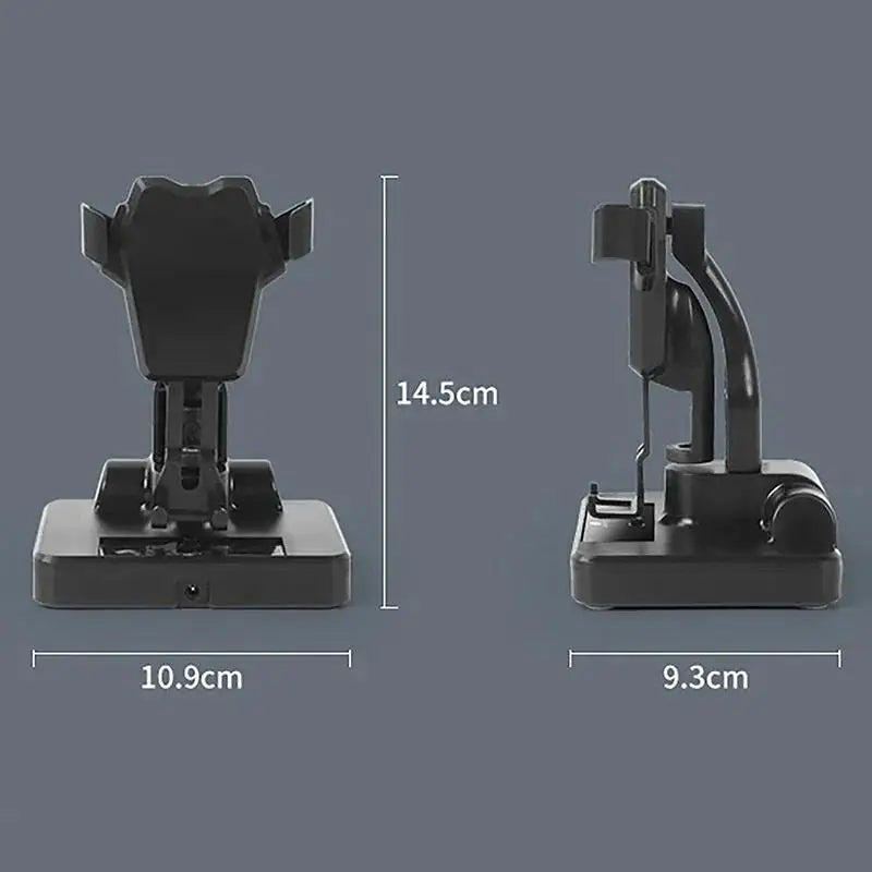 SEamopar Swing Desk Phone Stand – Universal Phone Bracket Desk Phone Stand HIP Black