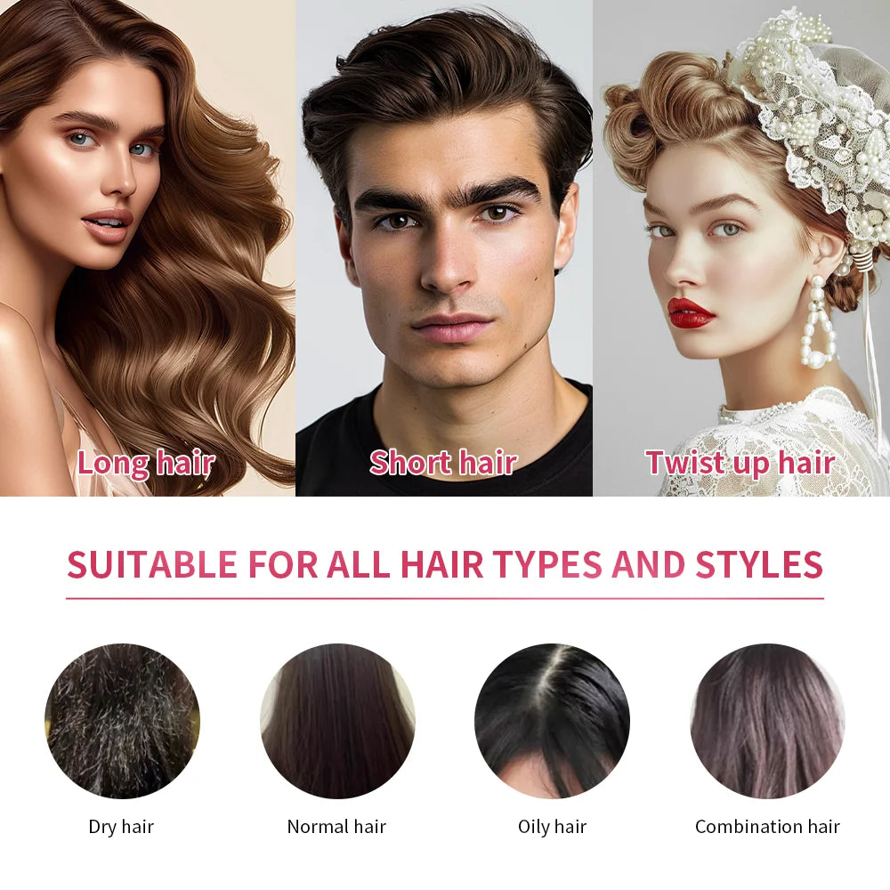 Edge Control Hair Cream Anti-Frizz Curl Defining Smoothing Moisturizing Non-Sticky Styling Cream HIP