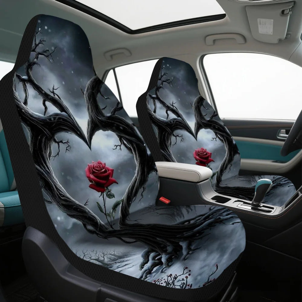 2-Piece Heart Tree Car Seat Covers – Universal All-Season Fit Car Seat Covers HIP