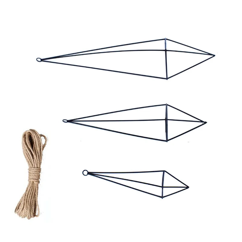 Geometric Metal Air Plant Holder – Hanging Tillandsia Planter Hanging Air Plant Holder HIP