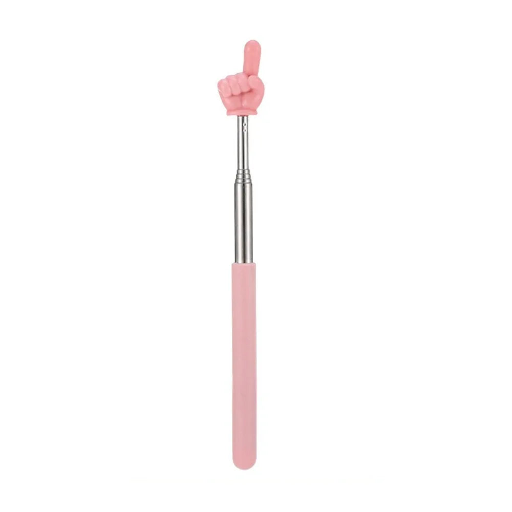 Telescopic Finger Teaching Pointer Stick – School & Office Teaching Pointer Stick HIP A-Pink