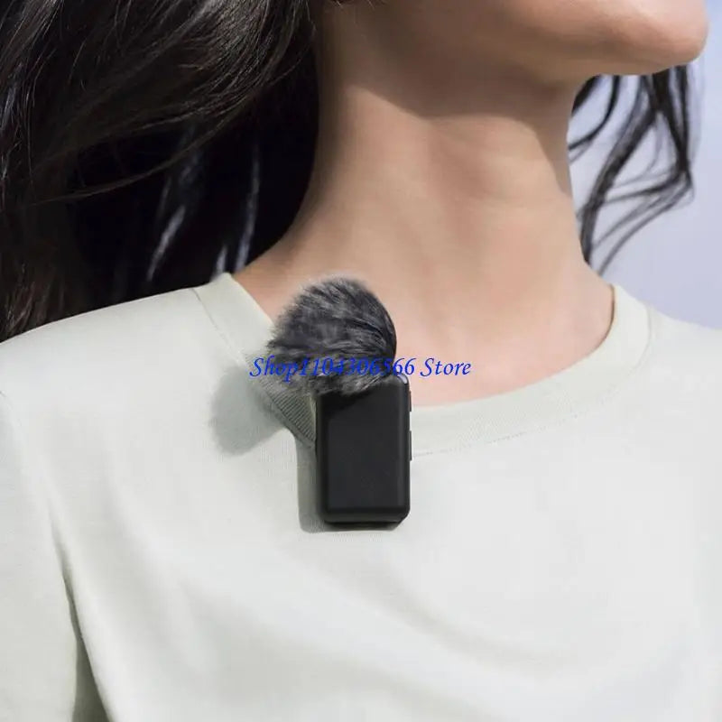 Furry Windscreen for RODE Wireless GO 3 Lapel Mic Microphone Windscreen HIP