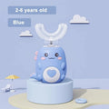 Kids U-Shaped Electric Toothbrush – 360° Sonic, USB Charge Kids Electric Toothbrush HIP 2-6 years old blue