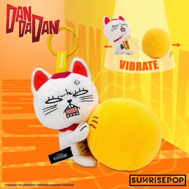 Dandadan Anime Plush Keychain – Backpack Pendant Collectible Anime Plush Keychain HIP