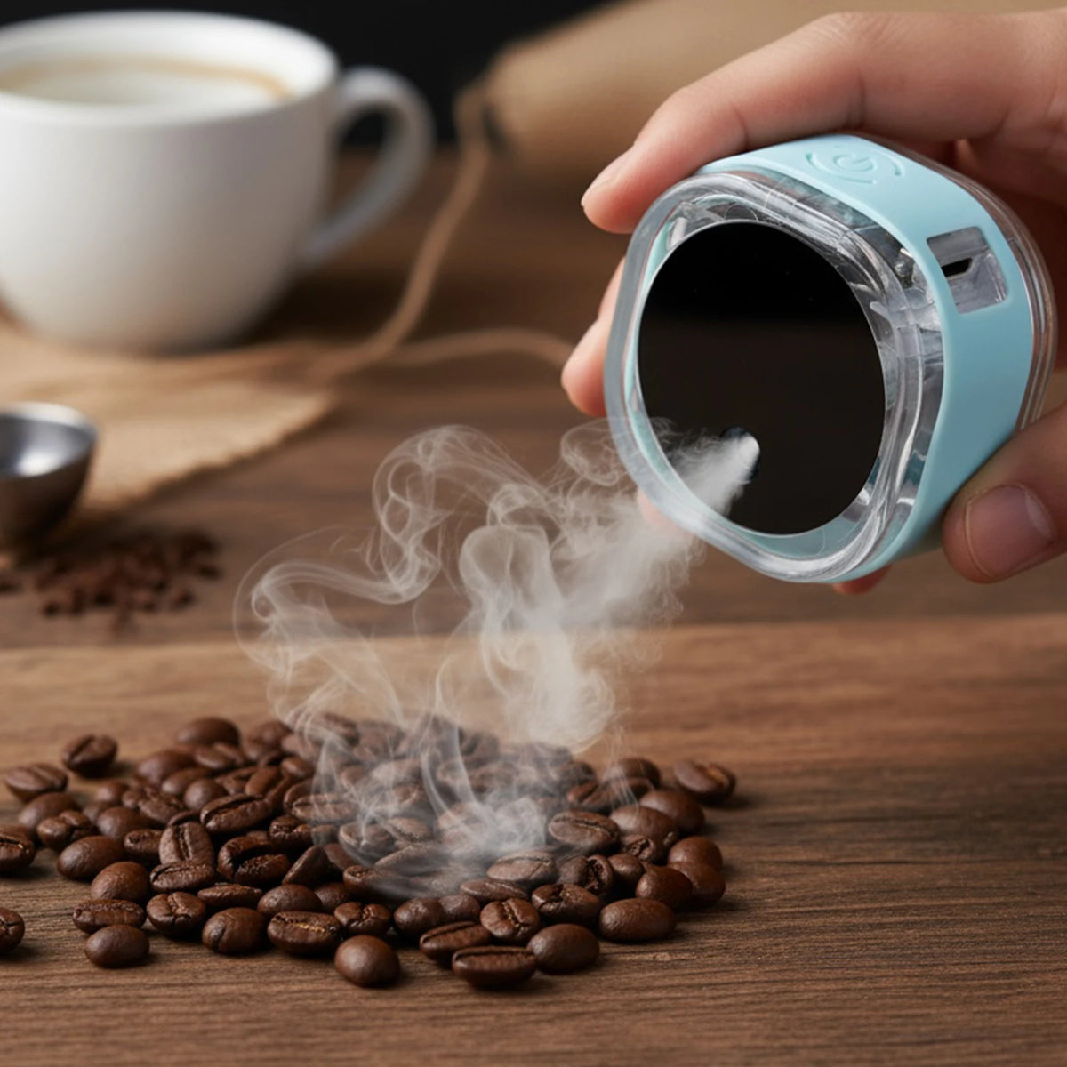 30ml Electric Coffee Bean Atomizer – Antistatic Nano Sprayer Coffee Atomizer Sprayer HIP