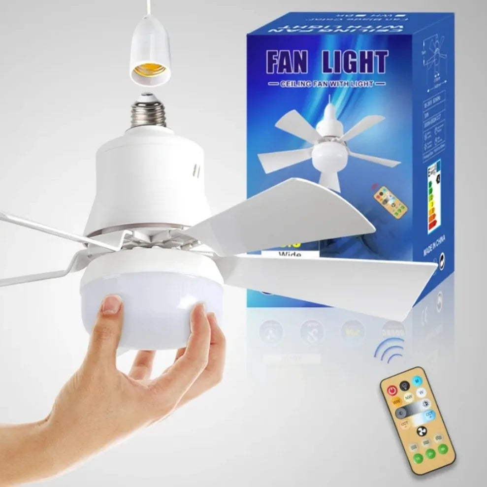 LDHLM 60W LED Ceiling Fan Light with Remote Dimming LED Ceiling Fan Light HIP