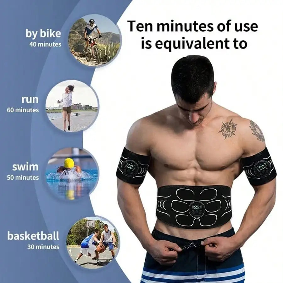 EMS Abdominal Muscle Stimulator & Toning Belt | HIP EMS Toning Belt HIP