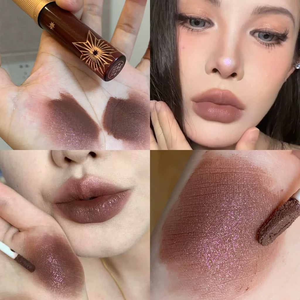 Girlcult Romantic Words Lip Cream – Matte Shimmer Liquid Lipstick Liquid Lip Cream HIP