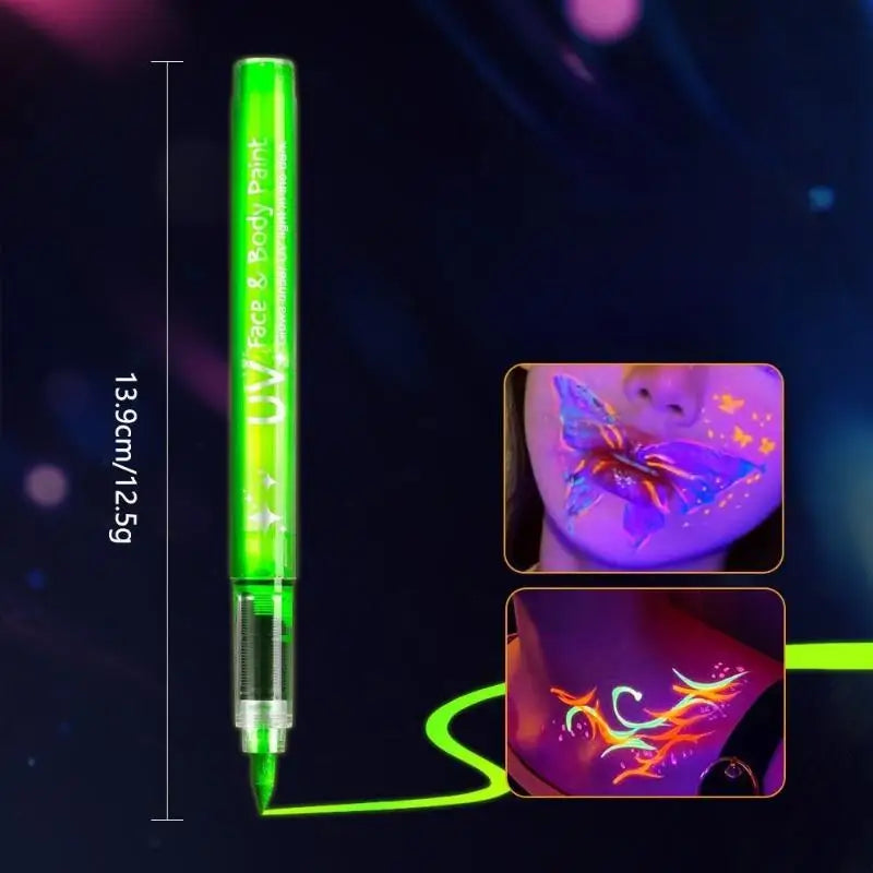Colorful Fluorescent Face Paint Marker Pens – 1 or 8 Pcs Face Paint Markers HIP A5
