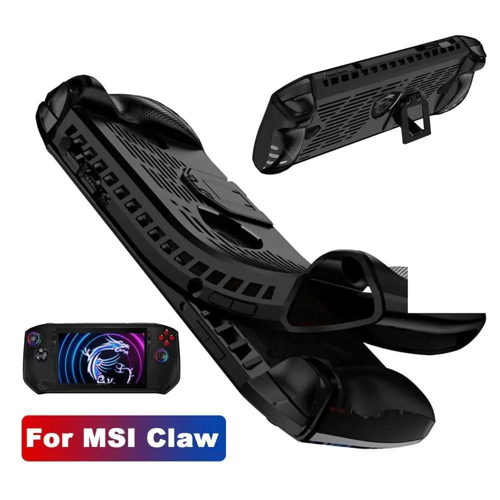 MSI Claw A1M TPU Case with Kickstand – Anti-Scratch Cover Console Protective Case HIP