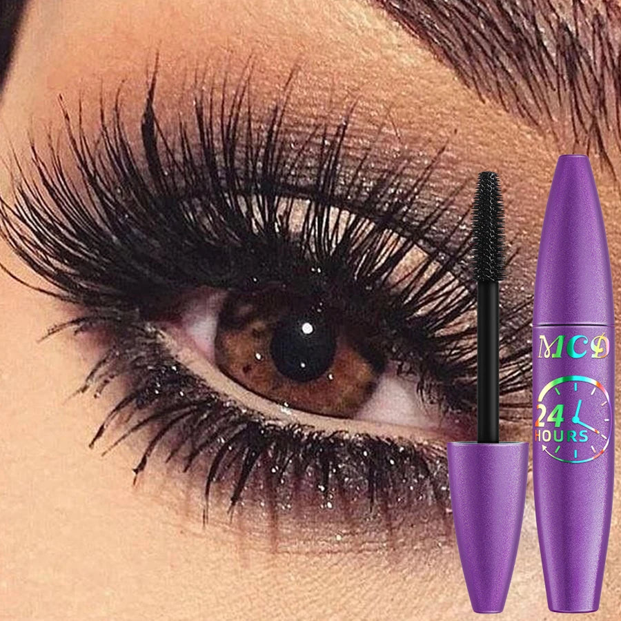 4D Effect Black Waterproof Mascara for All Lengthening Makeup Products Eyelash Extension Eye Lashes Mascara Korean Cosmetics HIP