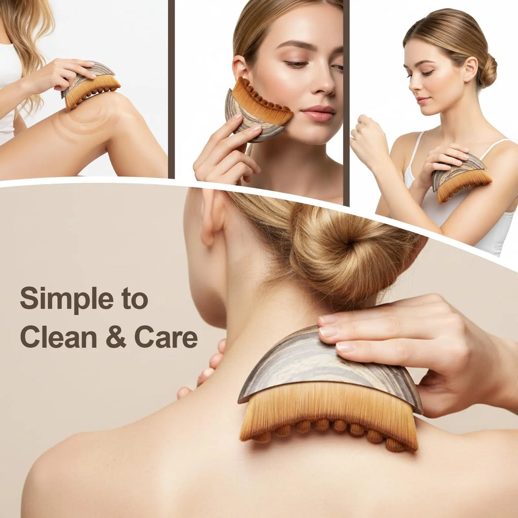 Lymphatic Contour Face Brush – Sculpting Drainage Massager Face Massage Tool HIP