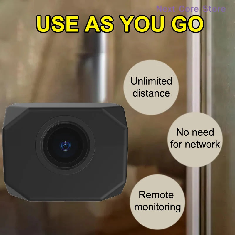 4K HD Mini WiFi Camera – Portable Smart Home Security Cam WiFi Security Camera HIP
