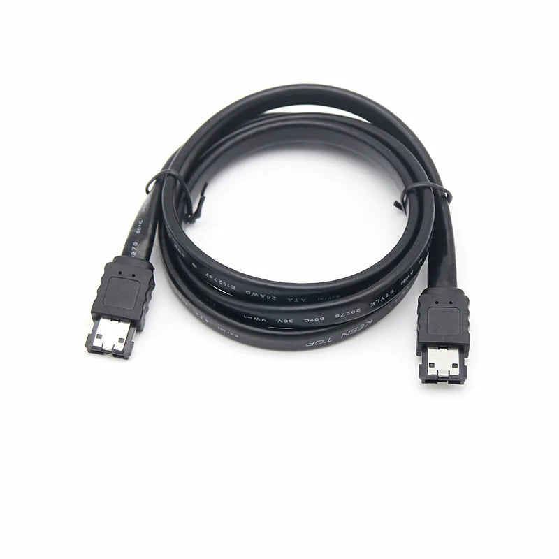 eSATA to eSATA Male-to-Male Cable – 3Gbps Pure Copper eSATA Data Cable HIP