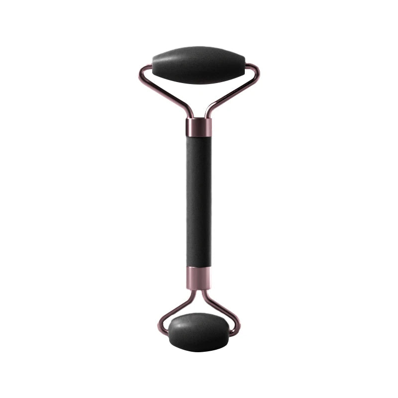 Resin Gua Sha Facial Massager & Roller Set – Skin Care Gua Sha Roller Set HIP C522-Black A