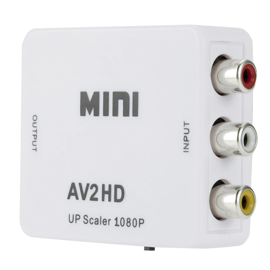 HDMI to AV Converter Adapter – Plug & Play for Game Console & Camera HDMI Signal Converter HIP