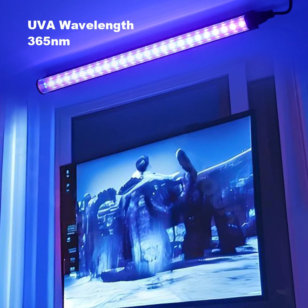 UV Black Light T5 Tube 6W 395nm USB Strip Lamp – Party Glow UV Black Light Tube HIP