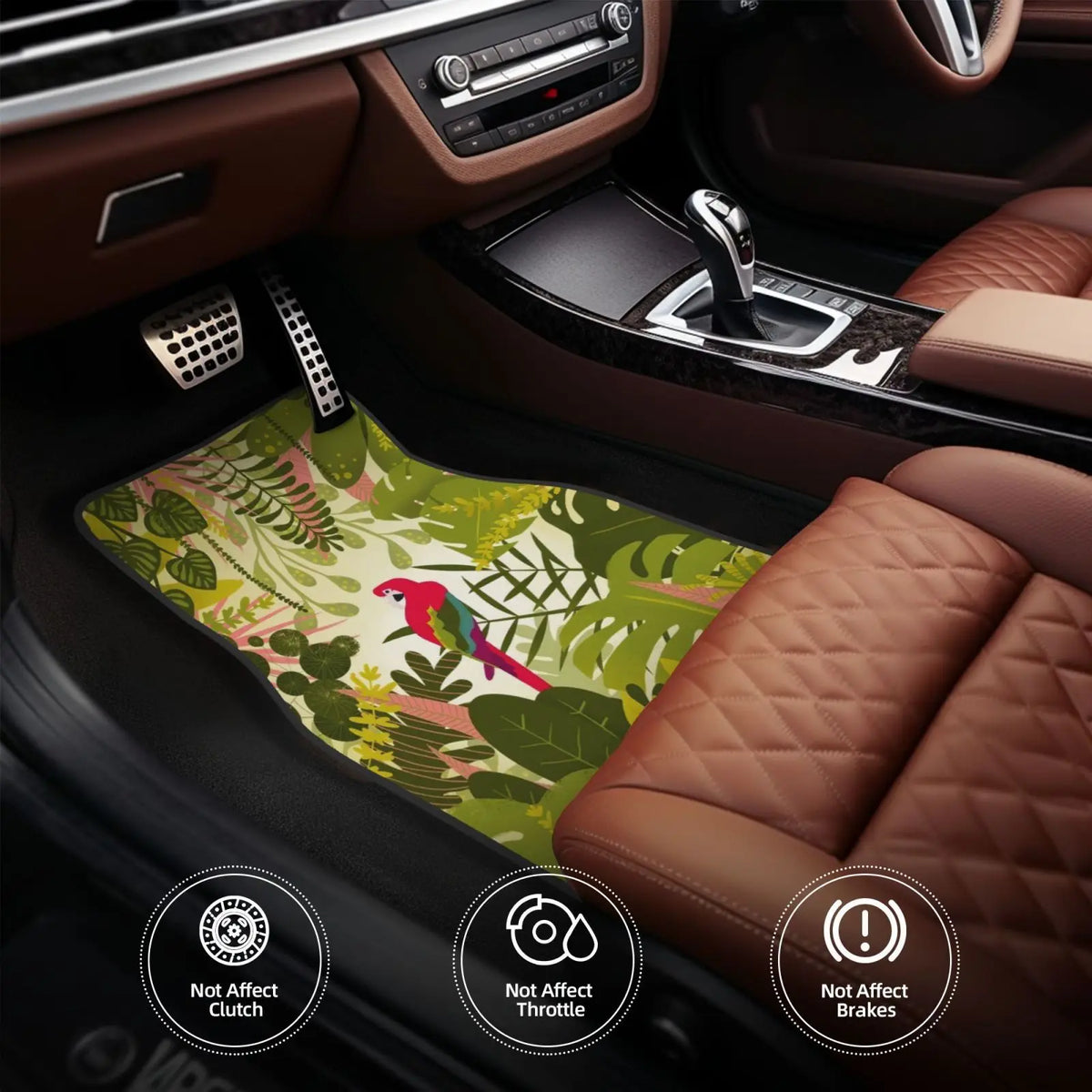 4-Piece Personalized Car Floor Mats – Non-Slip All-Over Print Car Floor Mats HIP
