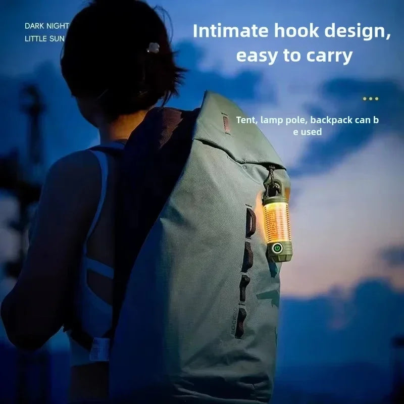 ESMARTER LED Camping Lantern – Rechargeable Waterproof Tent Light Camping Lantern HIP