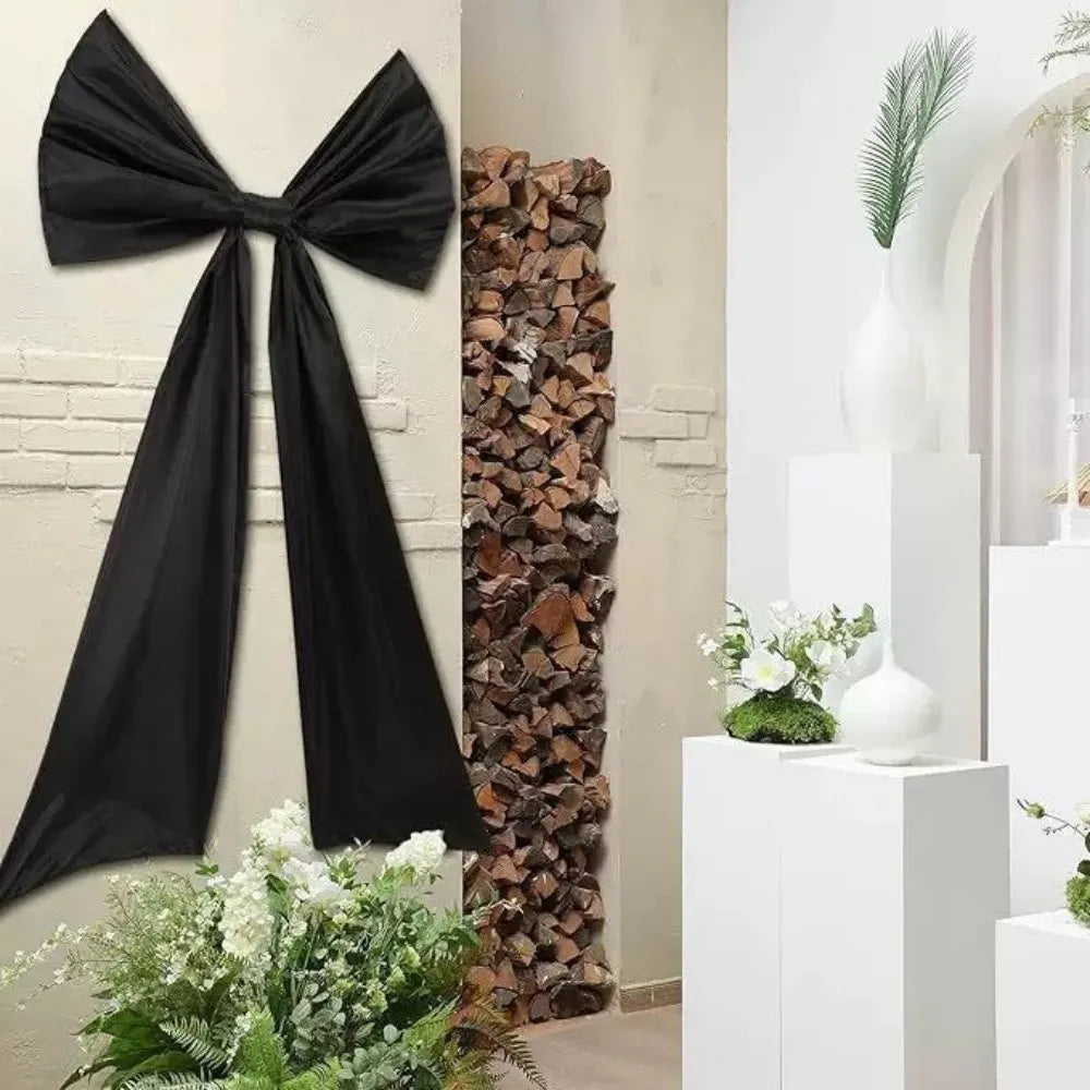 Giant Satin Coquette Bow Wedding Backdrop Decoration Wedding Bow Decoration HIP