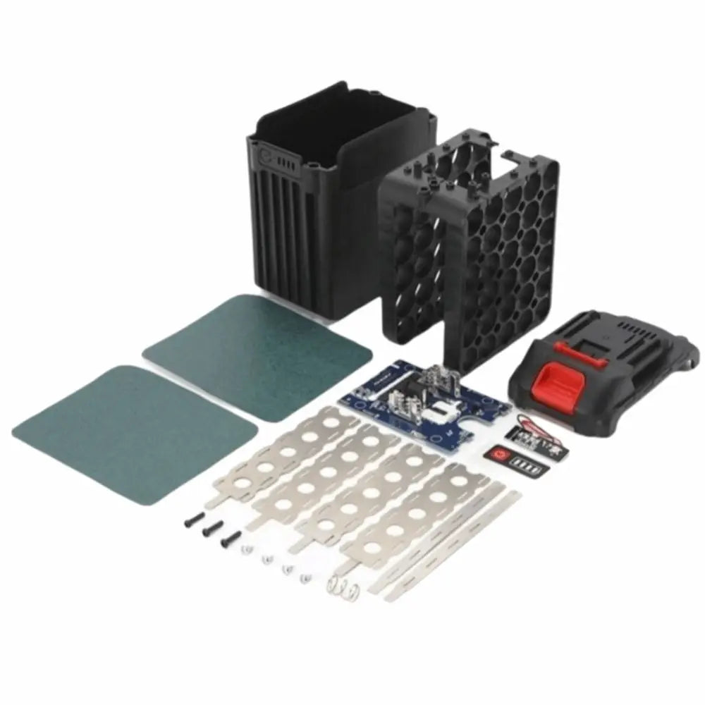 18650 Lithium Battery Pack Case with PCB Protection Board Battery Pack Case HIP