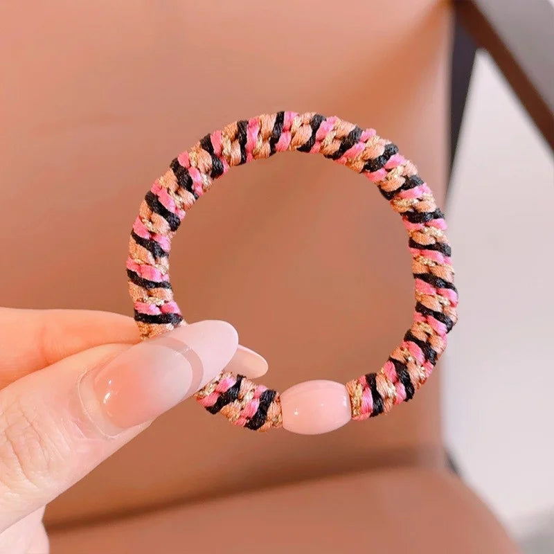 Silk Sport Hair Ties – No Crease Anti-Slip Elastic Ponytail Band
