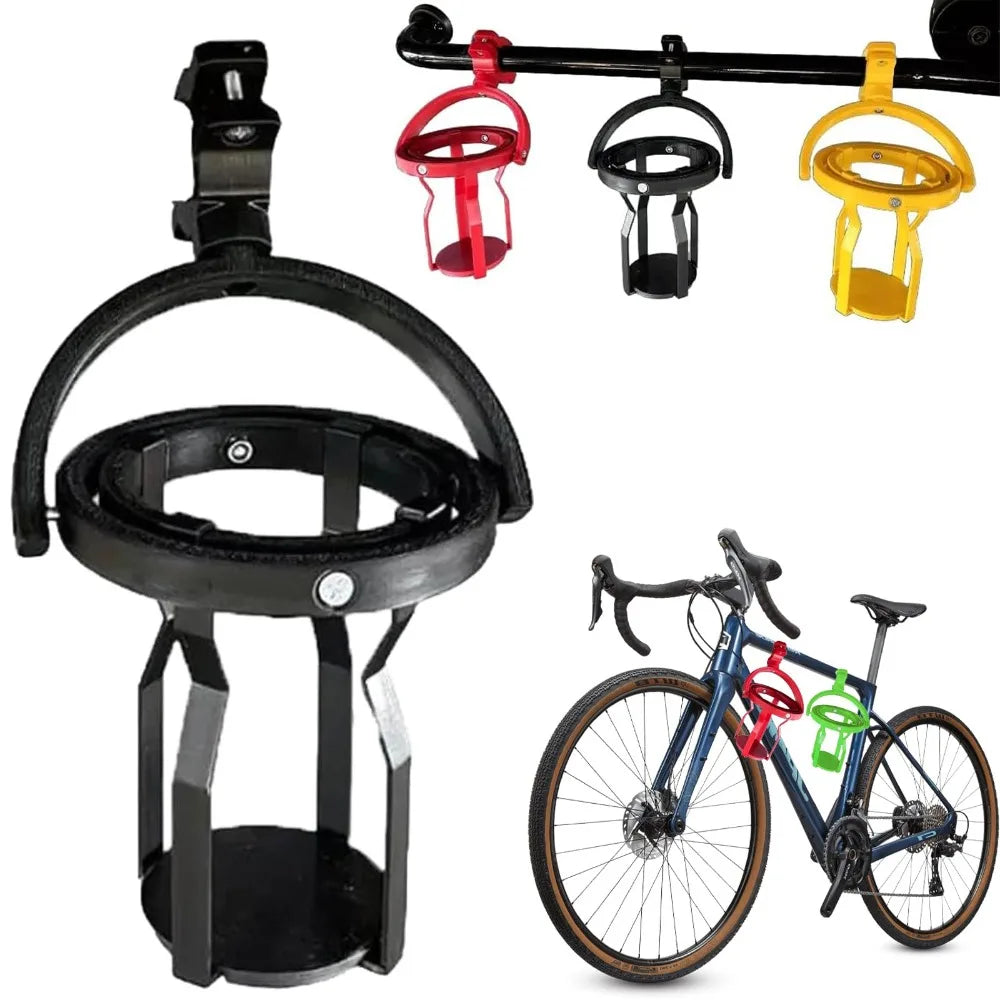Gyroscopic No-Spill Cup Holder – Self-Leveling Motorcycle Clamp Motorcycle Cup Holder HIP