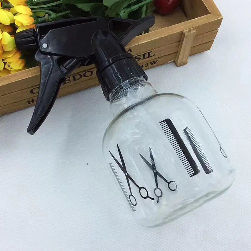 250ML Hairdressing Spray Bottle Salon Barber Hair Tools Water Sprayer Transparent Make-up Style Portable Plastic Spray Bottles HIP