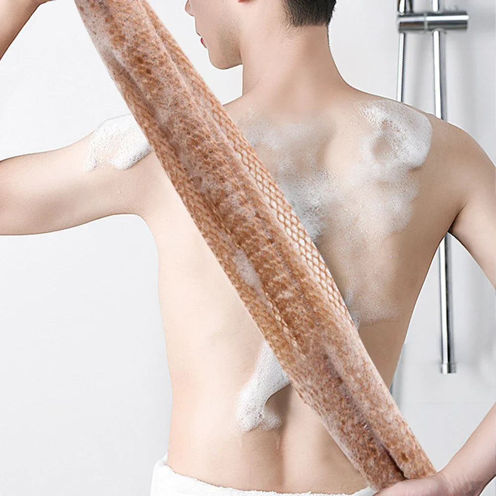 Africa Net Bath Towel Practical Painless Exfoliating Bath Towel Sauna Bath Towel Rubbing Back Strip Cleansing Skin Shower Puff HIP