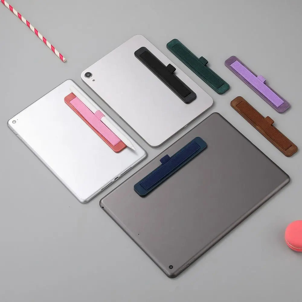 PU Leather Tablet Hand Strap & Stylus Pen Holder Sleeve Tablet Stylus Holder HIP